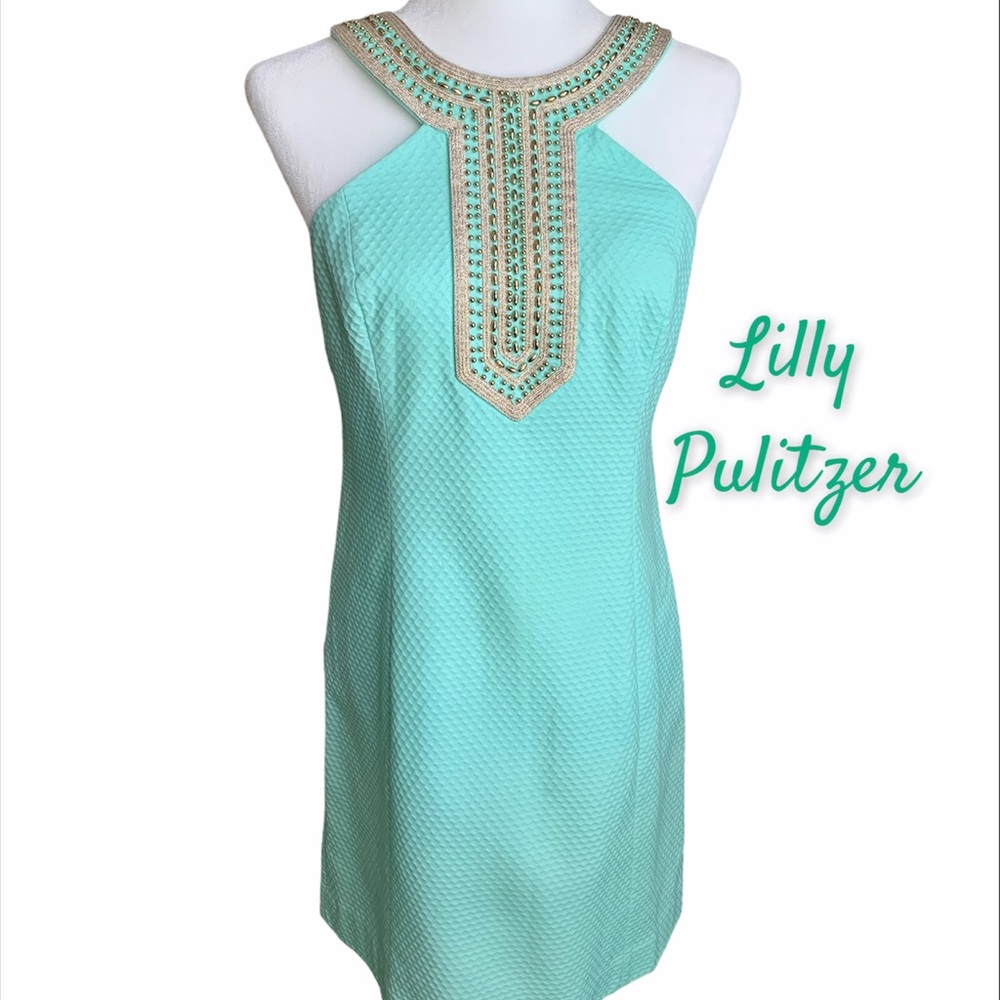 Lilly Pulitzer Adelina Embellished Dress Size 8